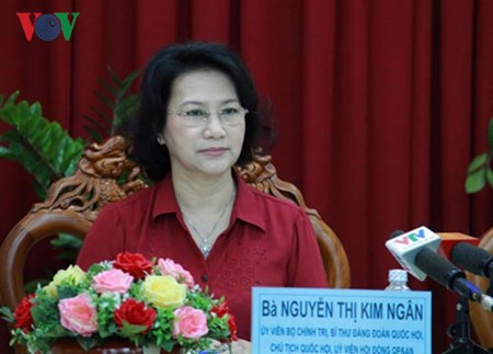 Nguyên Thi Kim Ngân appelle Cân Tho à associer développement et protection de l’environnement - ảnh 1